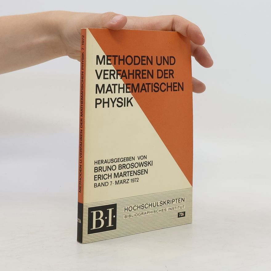 Collectif d'auteurs Methoden und Verfahren der mathematischen Physik