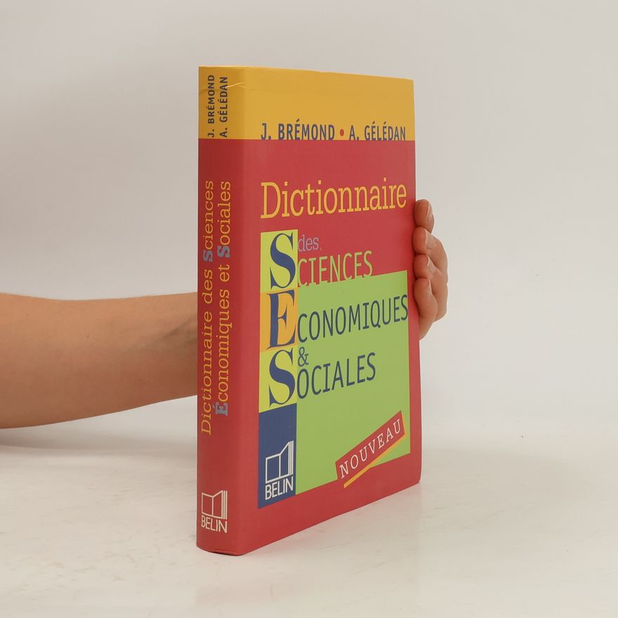 Alain Gélédan Dictionnaire des sciences économiques et sociales