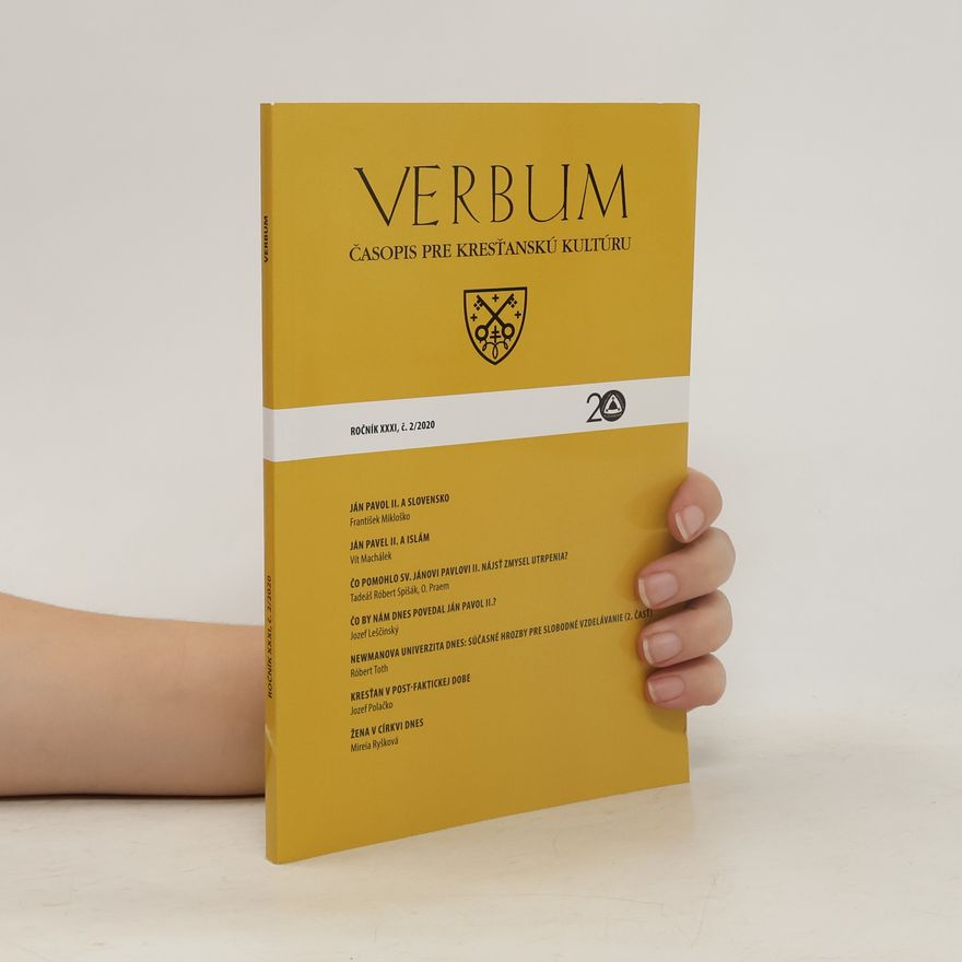 Various authors Verbum. Ročník XXXI, č.2