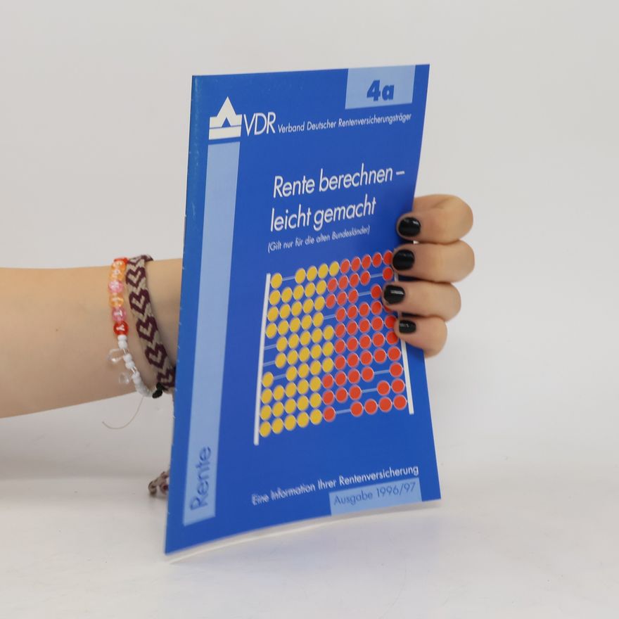 Autores varios Rente berechnenleicht gemacht 1996/1997