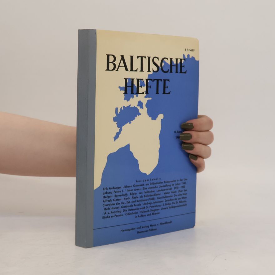 Autorenkollektiv Baltische Hefte