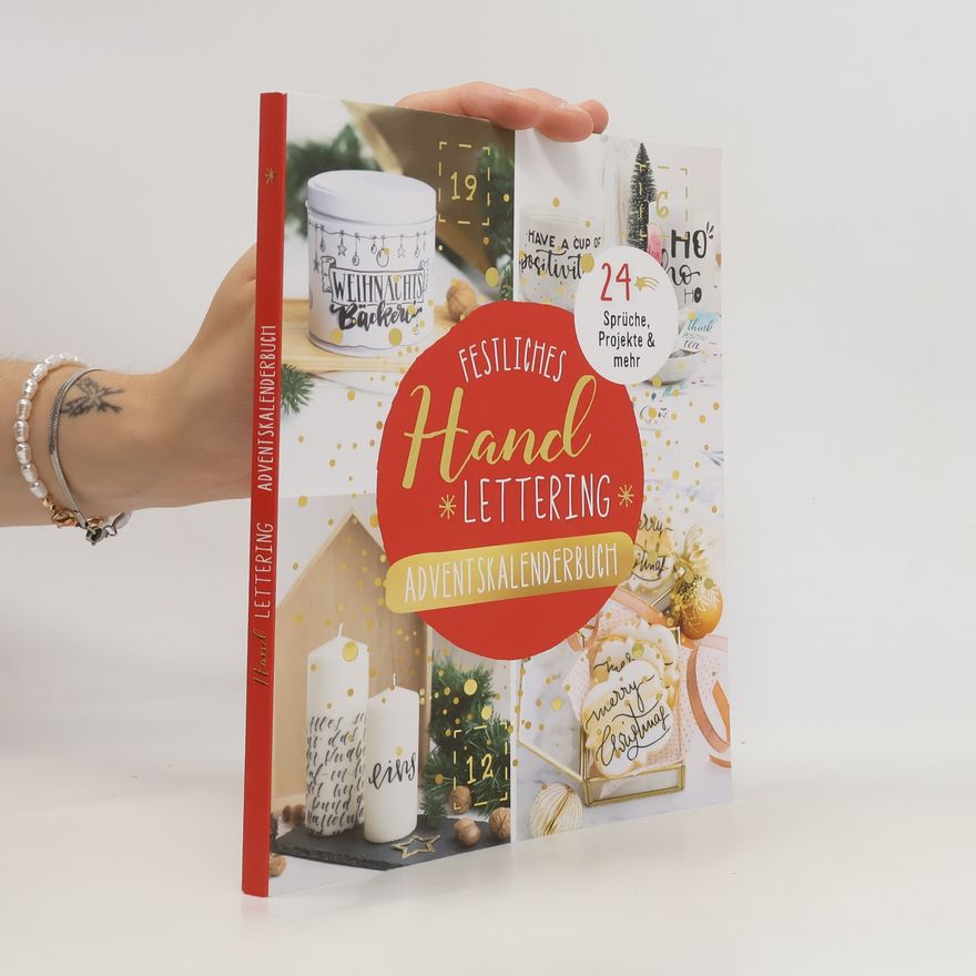 AA.VV. Festliches Hand Lettering. Adventskalendarbuch
