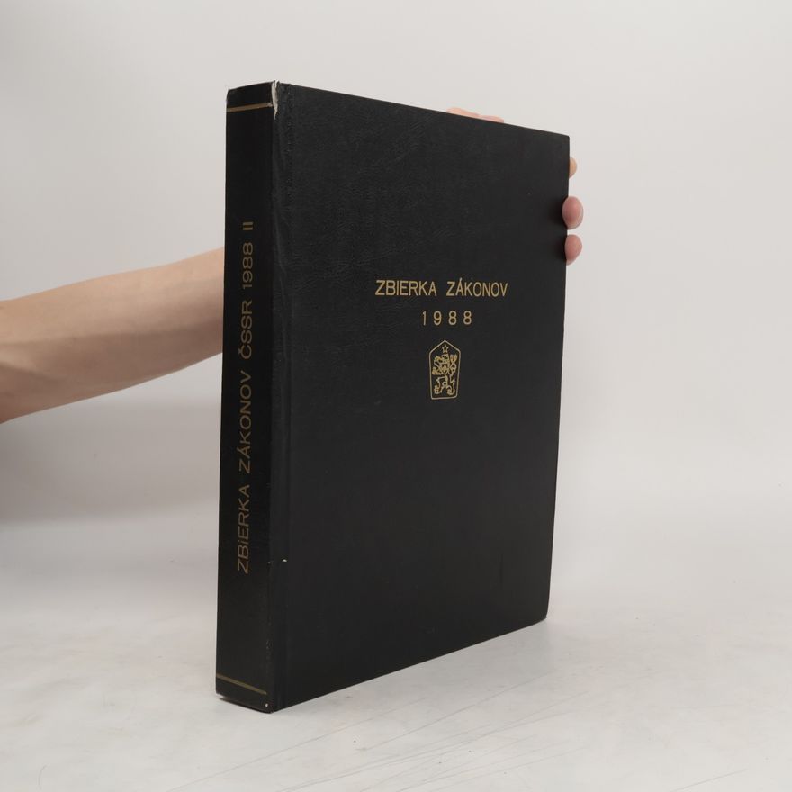 Various authors Zbierka zákonov 1988