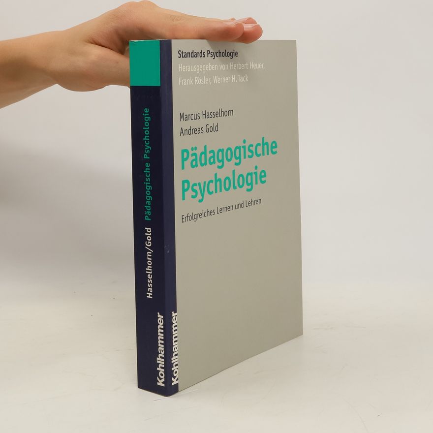 Marcus Hasselhorn Pädagogische Psychologie