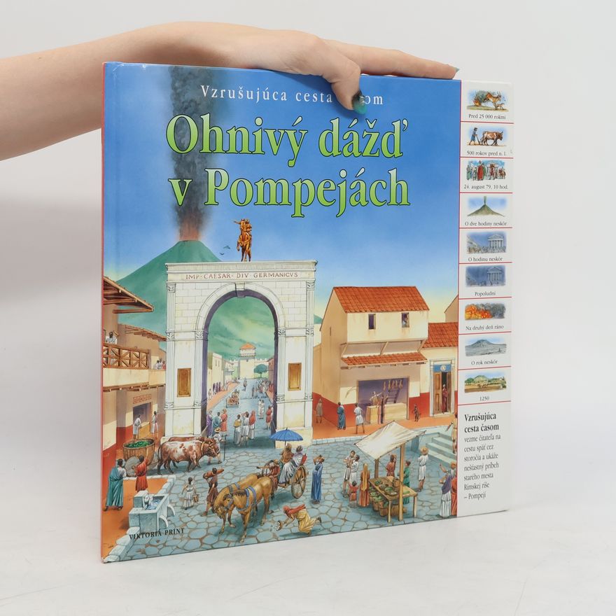 Nicholas Harris Ohnivý dážď v Pompejách
