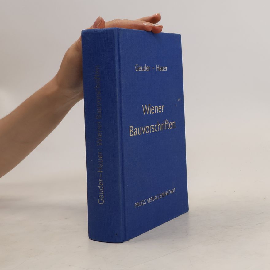 Heinrich Geuder Wiener Bauvorschriften