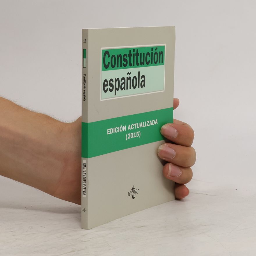 Collectif d'auteurs Constitución Española 13