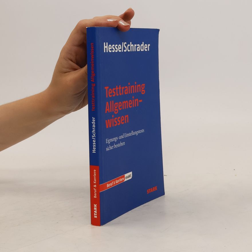 Jürgen Hesse Testtraining Allgemeinwissen