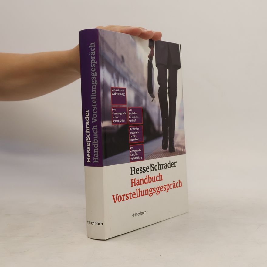 Jürgen Hesse Handbuch Vorstellungsgespräch