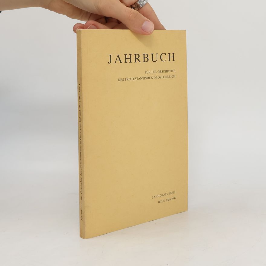 Gustav Reingrabner Quellentexte zur österreichischen evangelischen Kirchengeschichte zwischen 1918 und 1945