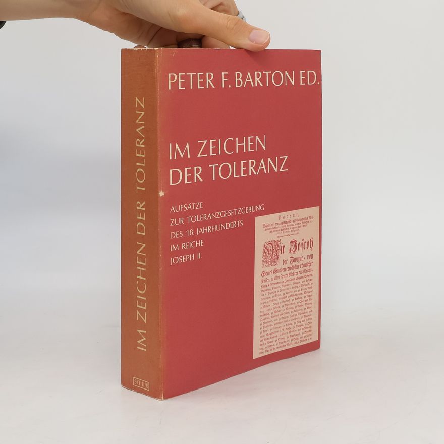 Peter F. Barton Im Zeichen der Toleranz