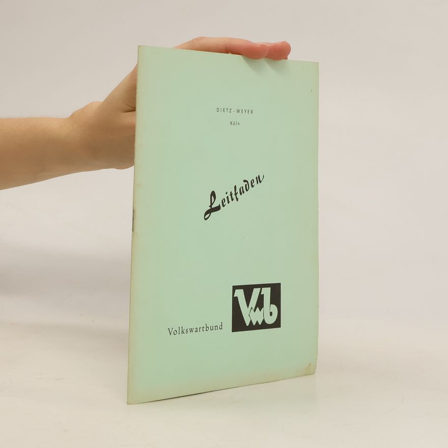 Friedrich Weyer Leitfaden für Mitarbeiter im literarischen Jugendschutz