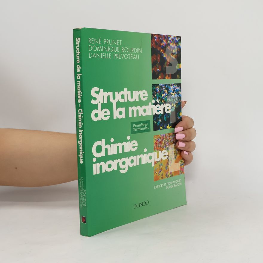 Various authors Structure de la matière. Chimie inorganique