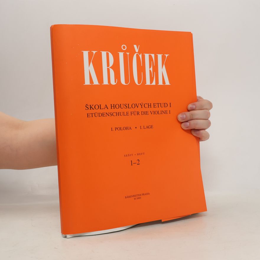 Václav Krůček Škola houslových etud I (sešit 1-2)