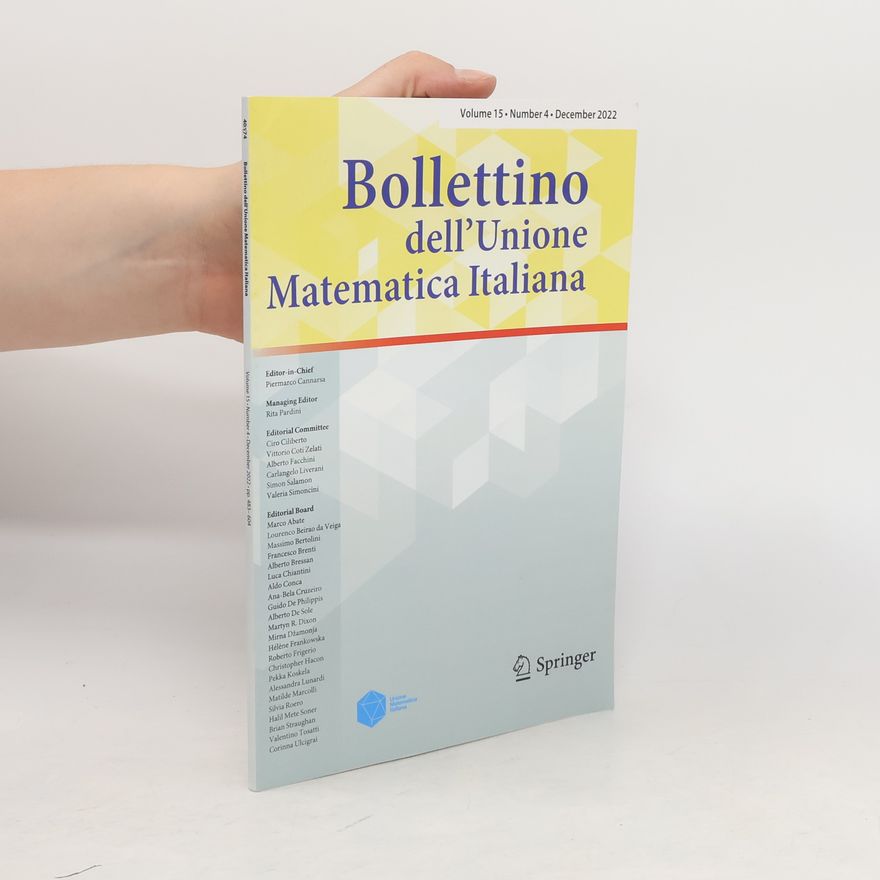 Kolektiv autorů Bolletino dell'Unione Matematica Italiana