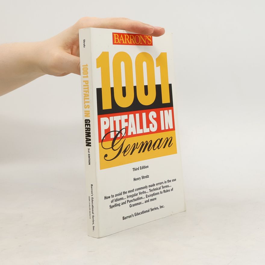 Henry Strutz 1001 pitfalls in German
