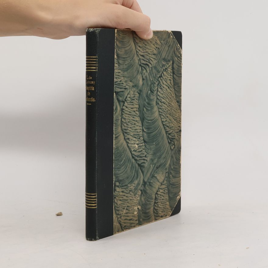 Thomas De Quincey Suspiria de profundis