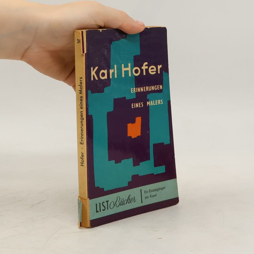 Karl Hofer Erinnerungen eines Malers