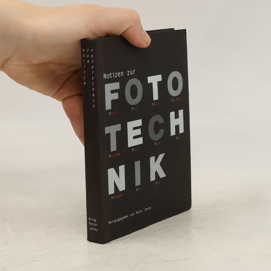 Heinz Sonderegger Notizen zur Fototechnik