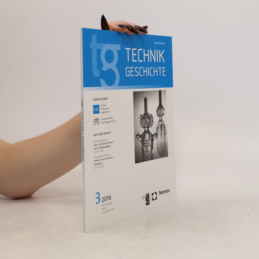 AA.VV. Technik Geschichte 83/2016. Heft 3