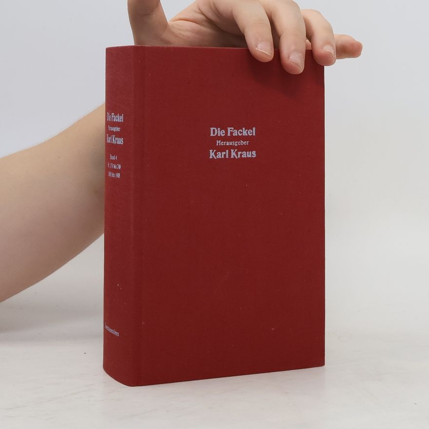 Karl Kraus Die Fackel 4