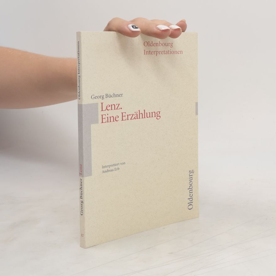 Andreas Erb Georg Büchner, Lenz - eine Erzählung