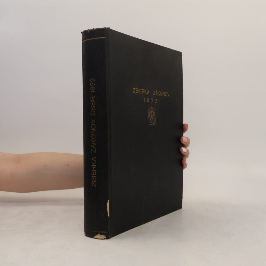 Various authors Zbierka zákonov ČSSR 1972