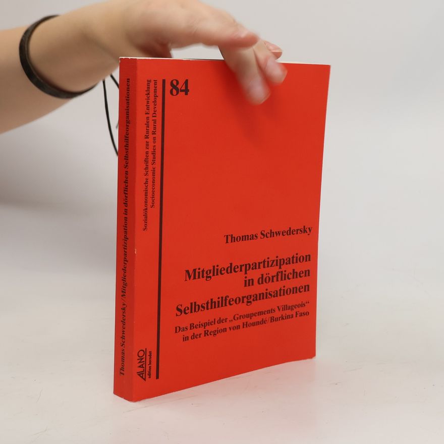 Thomas Schwedersky Mitgliederpartizipation in dörflichen Selbsthilfeorganisationen