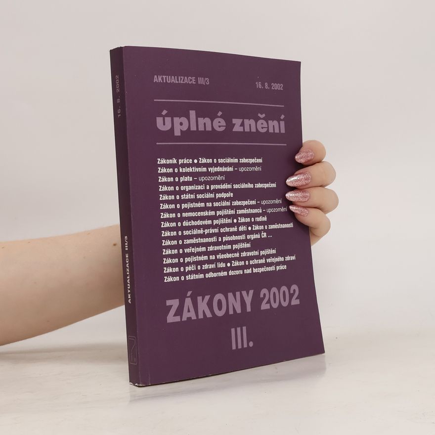 Collectif d'auteurs Zákony 2002. III