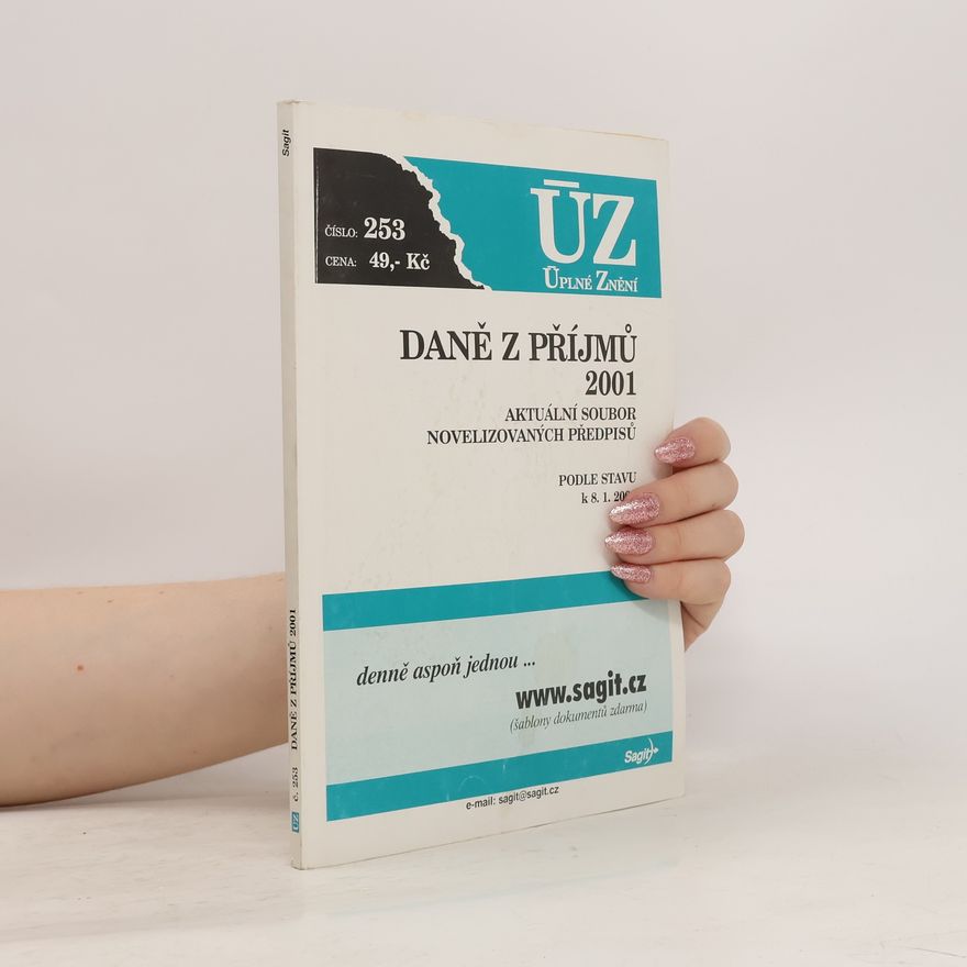 Collectif d'auteurs ÚZ 253. Daně z příjmů 2001