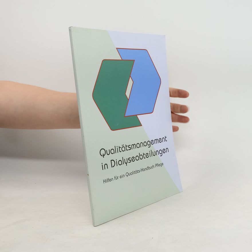 Jutta Balhorn Qualitätsmanagement in Dialyseabteilungen