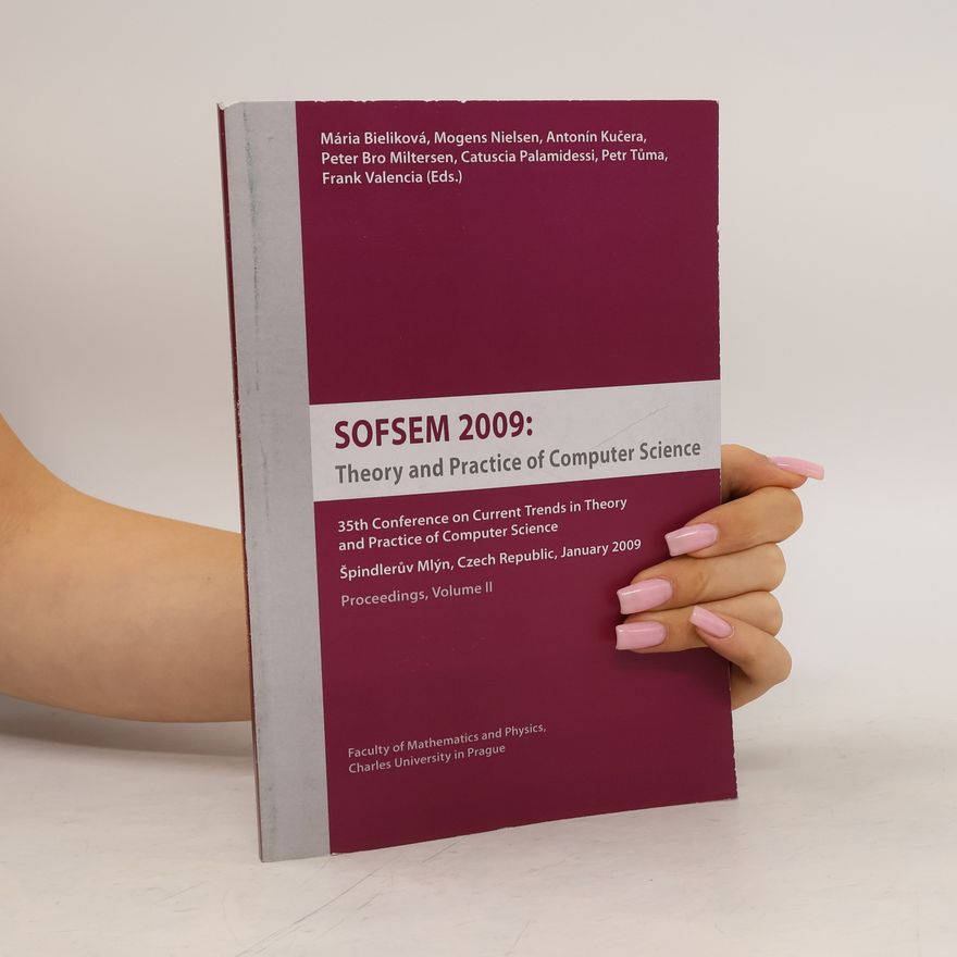 AA.VV. SOFSEM 2009. Theory and Practice of Computer Science. Volume II