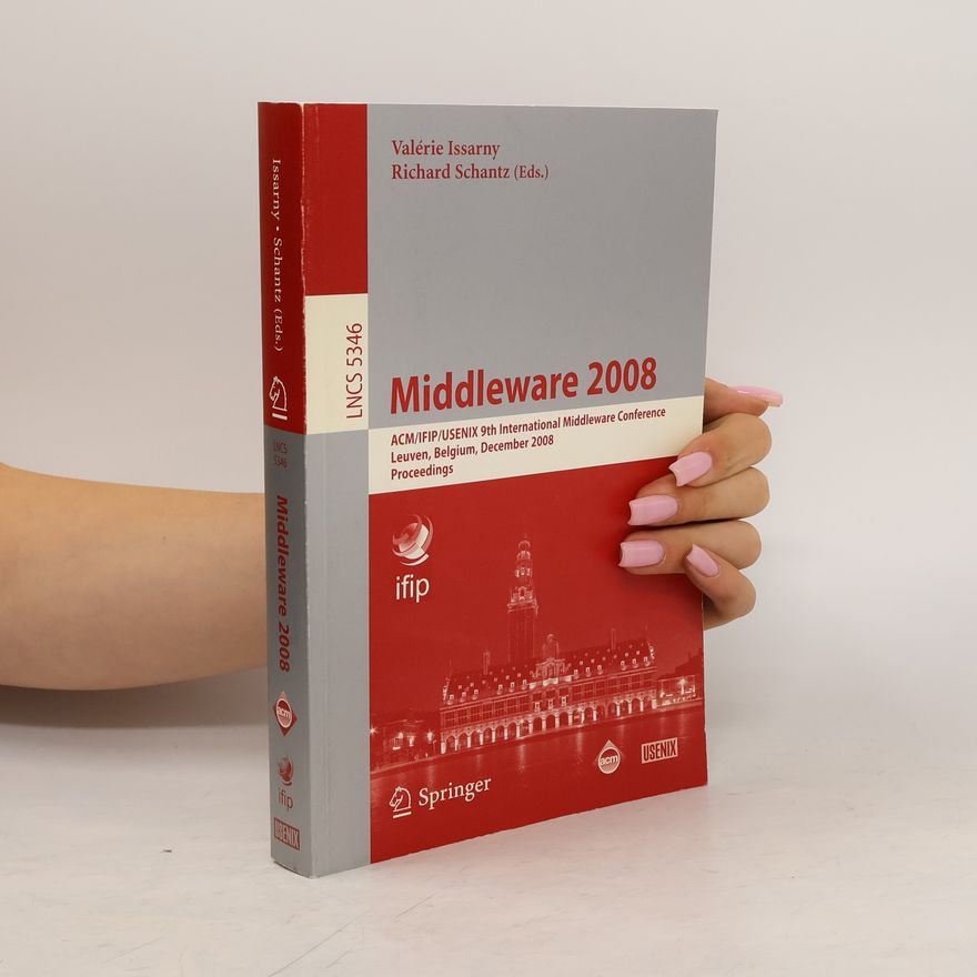 Valérie Issarny Middleware 2008