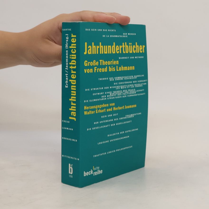 Walter Erhart Jahrhundertbücher