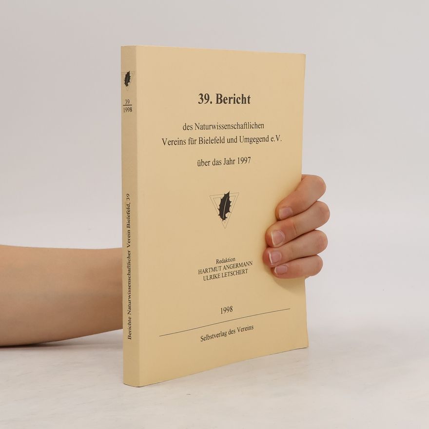 Autorenkollektiv Berichte Naturwissenschaftlicher Verein Bielefeld 39