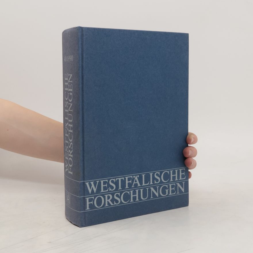 Autorenkollektiv Westfaelische Forschungen 40. 1990