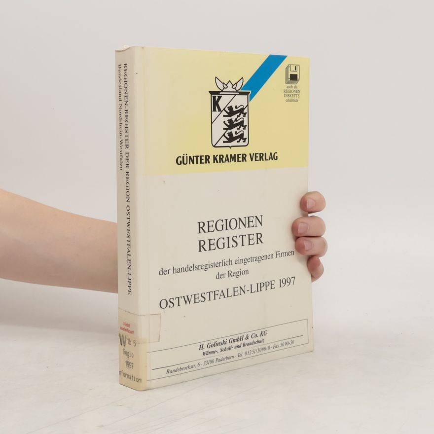 Autorenkollektiv Regionen Register Ostwestfalen Lippe 1997