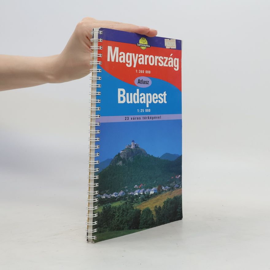 Collectif d'auteurs Magyarország atlasz Budapest 1:25 000