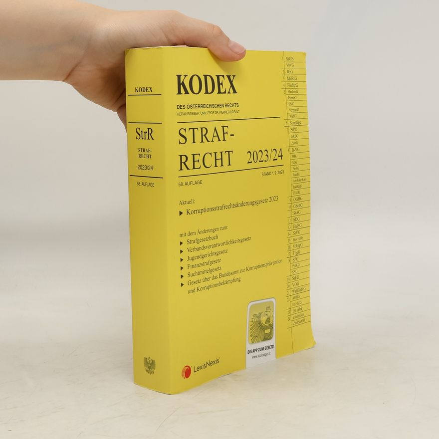 Collectif d'auteurs KODEX Strafrecht 2023/24