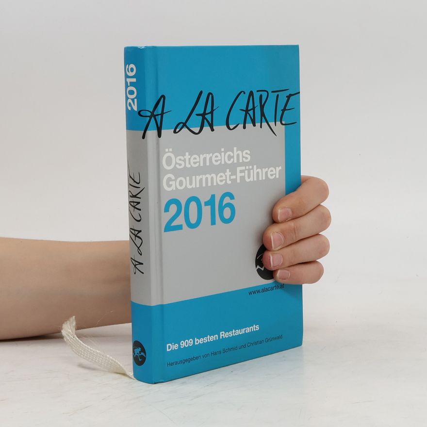 Hans Schmid A la carte 2016, 3 Bde.