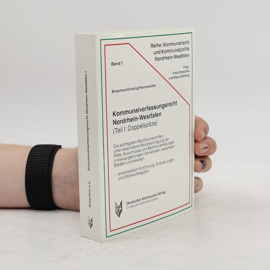 Kolektiv autorů Kommunalverfassungsrecht Nordrhein-Westfalen