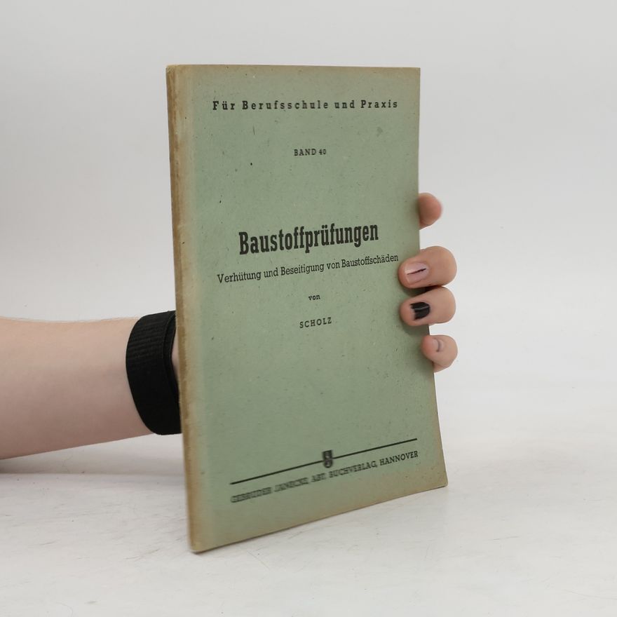 Wilhelm Scholz Baustoffprüfungen