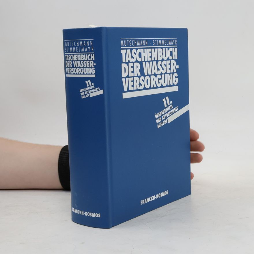 Johann Mutschmann Taschenbuch der Wasserversorgung