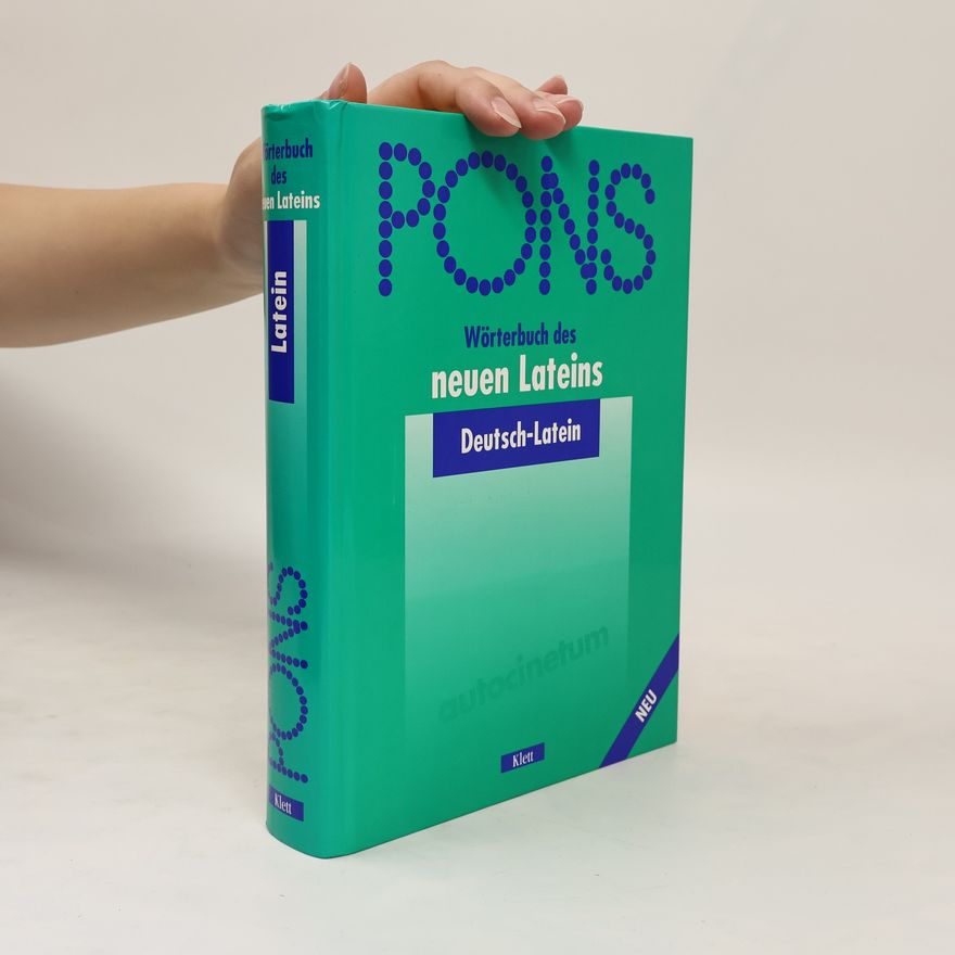 Stefan Feihl PONS Wörterbuch des neuen Lateins
