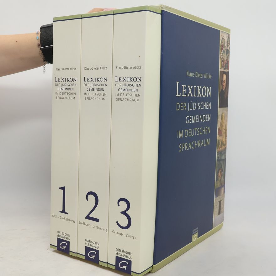 Autorenkollektiv Lexikon der jüdischen Gemeinden im deutschen Sprachraum 1-3