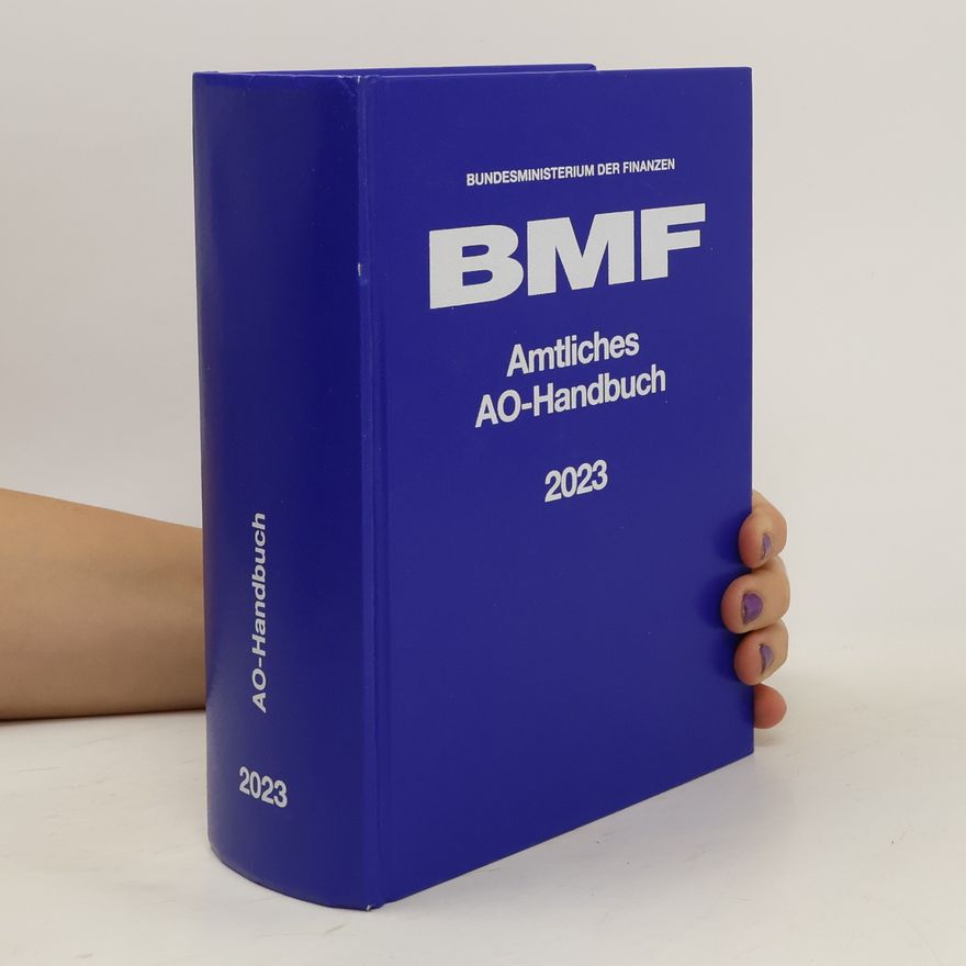 Bundesministerium der Finanzen Amtliches AO-Handbuch 2023
