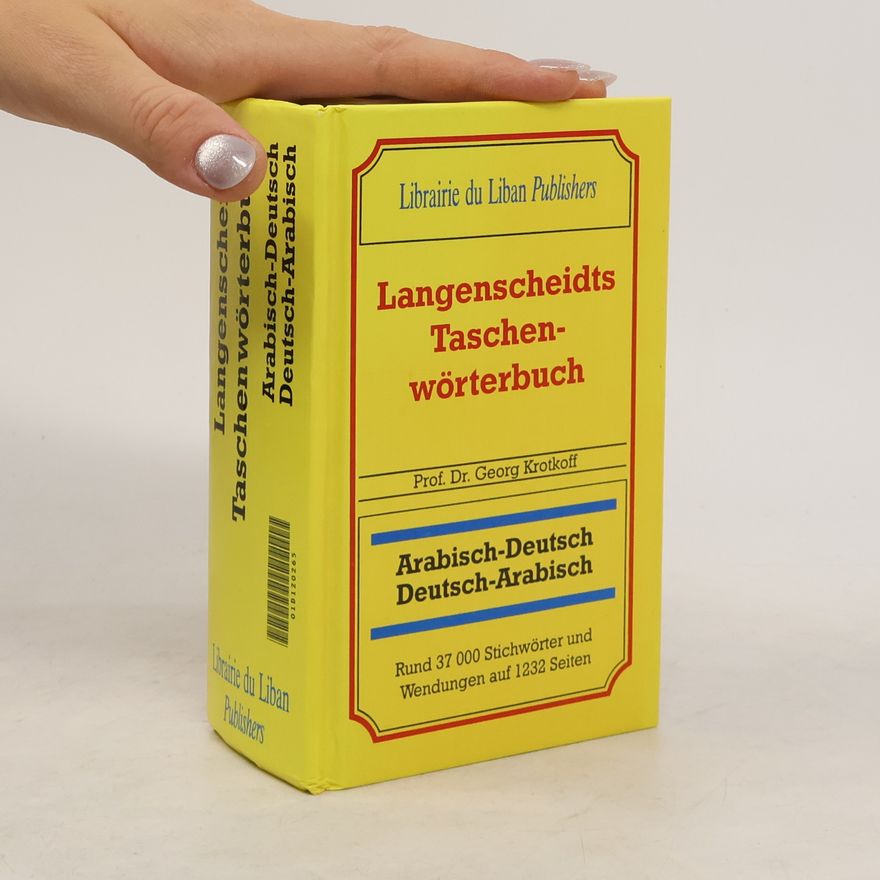 Georg Krotkoff Langenscheidt Taschenwörterbuch. Arabisch-Deutsch. Deutsch-Arabisch