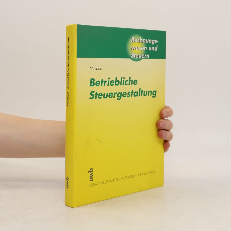 Marius Nieland Betriebliche Steuergestaltung