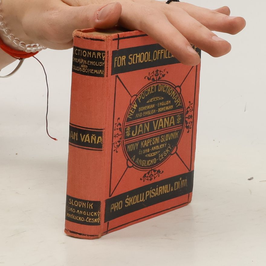 Jan Váňa New Pocket Dictionary of the English and Bohemian Languages