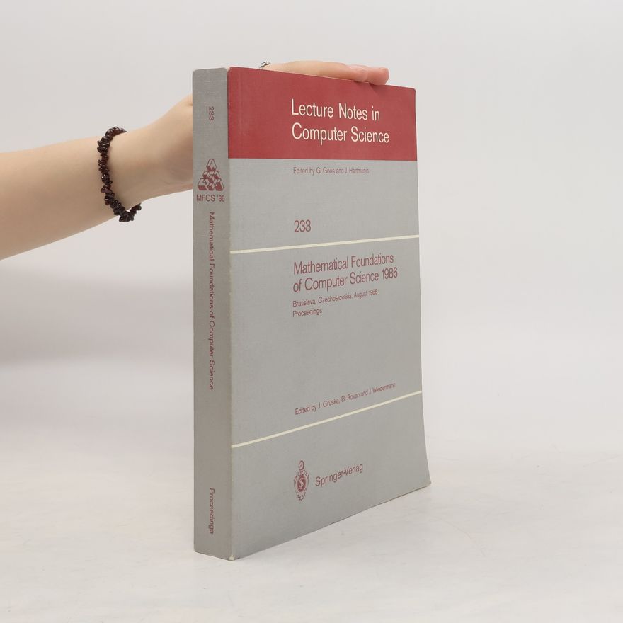Kolektiv autorů Mathematical Foundations of Computer Science